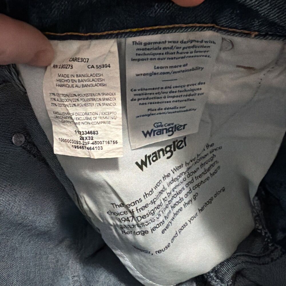 Wrangler Wanderer High Rise Flare Jeans Medium Blue 622 - Womens 28 X 32 - Picture 10 of 15